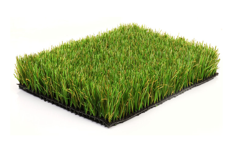 Studio photo shot of artificial grass block